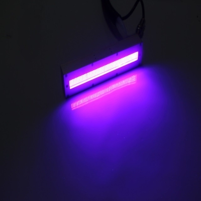 Impresora LED ULTRAVIOLETA de la etiqueta que cura la refrigeración por agua de la lámpara 600W 395nm 220x20m m