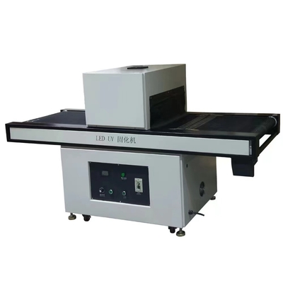 Máquina de curado UV de suelo con sistema de cinta transportadora LED 365NM con voltaje de entrada AC85-265V y potencia de 2000W
