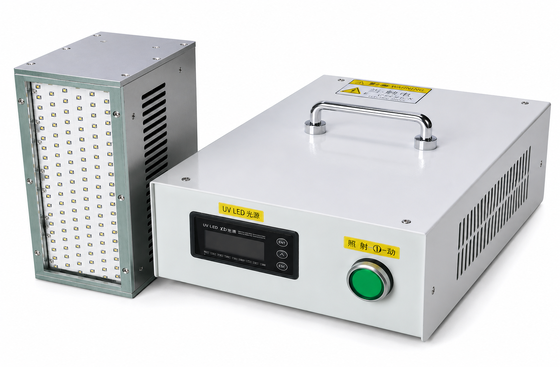 400W Refrigeración por aire 395nm lámpara de curado LED UV de alta potencia para aplicaciones industriales