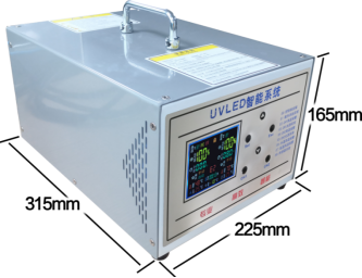 365nm 320W Fuente de luz UV LED lineal refrigerada por aire para sistema de curado UV industrial de alta velocidad