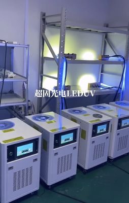 2025 18W/CM2 Máquina de refrigeración por agua UV LED 6000W Secadora de lámparas UV de alta potencia