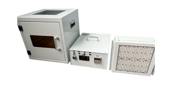 Lámpara de prueba de curado UV multibanda que ofrece secado rápido de tintas de resina UV, barnices, adhesivos y materiales de recubrimiento