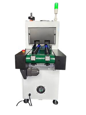 Sistema de transporte de LED UV de doble carril de 395 nm para módulos de cámara / microfonos