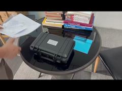 Mini linterna LED UV impermeable de mano, tamaño 42mm×42mm×113mm