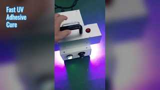 Una mirada más cercana: equipo de curado UV de alta potencia de 365 nm para materiales adhesivos UV