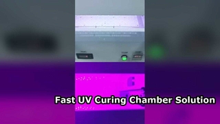 Cámara de curado UV Adhesivo de resina de tinta de secado rápido
