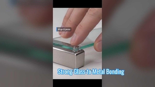 El mejor adhesivo UV para unir vidrio a metal
