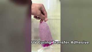 Adhesivo de transferencia IMT de curado UV para PC y PET