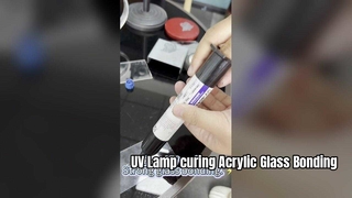 Lámpara de curado UV LED de alto rendimiento para unión de pegamento UV de vidrio acrílico