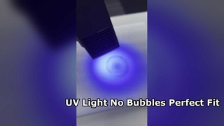 Protector de pantalla de curado con luz UV Pegamento UV sin burbujas